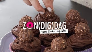 ZONDIGDAG Ferrero Rochercupcakes [upl. by Ynnek173]