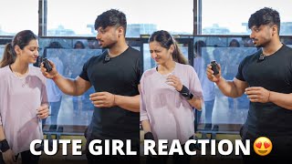 MAKING PEOPLE TRY SMELLING SALT IN A COMMERCIAL GYM  CRAZY REACTIONS 😍 [upl. by Bambie388]