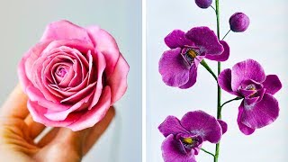 HOW TO MAKE SUGAR FLOWERS [upl. by Ticknor]