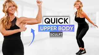 8Minute UPPER BODY Workout  Sculpt And Tone Over 50 [upl. by Brainard]