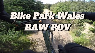 Bike Park Wales RAW POV [upl. by Eissen]