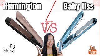 Cual plancha debo comprar Cual es mejor REMINTONG VS BABY LISS a prueba [upl. by Christal]