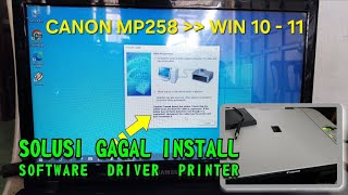 Solusi Gagal Install Software Driver Printer Canon MP Epson canonprinter epsonprinter printers [upl. by Bick396]