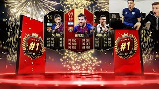 1ST IN THE WORLD FUT CHAMPIONS TOP 100 REWARDS  13 RED INFORMS FIFA 19 Ultimate Team Pack Opening [upl. by Gavini]