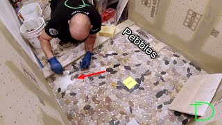 4 min pebble floor install [upl. by Maurita]