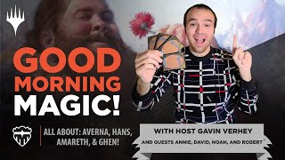 Commander Legends Design Stories and Decklists Averna Hans Amareth amp Ghen  Good Morning Magic [upl. by Dicky]