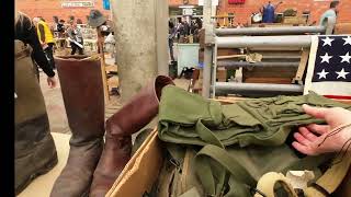 Ciney Militaria Belgium April 2023  Military fair in Europe  Part 2 [upl. by Utir]