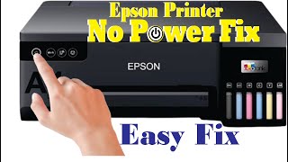 Epson Printer Not Turning on Repair for any Epson model [upl. by Esimaj]