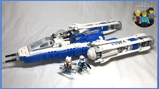 Lego Star Wars Custom 501st YWing Set 8037 Alternate Color [upl. by Regan]