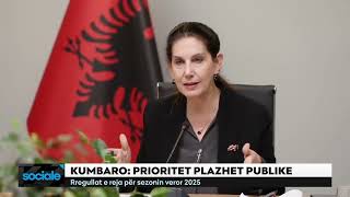 KUMBARO PRIORITET PLAZHET PUBLIKE Rregullat e reja për sezonin veror 2025 [upl. by Haynor390]