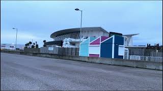 New Brighton Beach Wallasey Beachsoutheast of Liverpool Easy Free Parking right on the sea front [upl. by Maloy645]