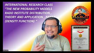 INTERNATIONAL RESEARCH CLASS THE NEW PROBABILITY MODEL RADO INSTITUTE DISTRIBUTION THEORY AND APPL [upl. by Giza]