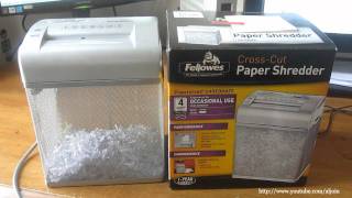 Fellowes Shredmate Shredder Review [upl. by Ihsakat726]