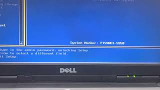 Dell latitude d830 d531 d630 power on password reset [upl. by Anneliese255]