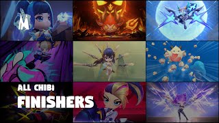 All Chibi Animations  Finishers 3  TFT SET 10 [upl. by Sacrod]