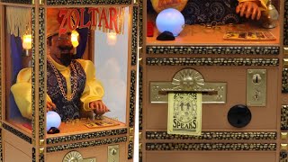 New ZOLTAR SPEAKS FORTUNE TELLER MACHINE by New wave toys available at sideshow collectibles [upl. by Enaled]