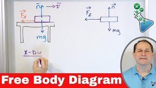 Free Body Diagrams in Physics  Forces amp Newtons Laws [upl. by Tooley647]