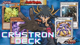 ¿Funciona Crystron en 2024 Solo por el evento   Crystron  YuGiOh Duel Links  SpeedDuel [upl. by Aihsened]