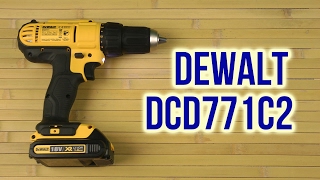 Распаковка DeWalt DCD771C2 [upl. by Bonina518]