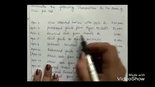 How to pass journal entries problem3 Basic rules for passing journal entries [upl. by Acinomaj]