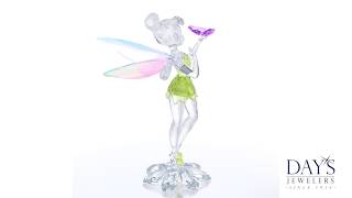 Swarovski Crystal Tinkerbell with Butterfly Figurine 4 14 inches x 3 14 inches [upl. by Ravaj]