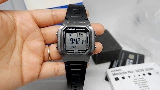 CASIO STANDARD W800HM7A ORIGINAL UNBOXING BEST SELLER [upl. by Nerrual]