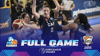 Perfumerias Avenida v Cukurova Basketbol Mersin  Full Basketball Game  EuroLeague Women 202324 [upl. by Rediah]