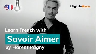 Florent Pagny  Savoir Aimer Lyrics  Paroles English amp French [upl. by Melleta]