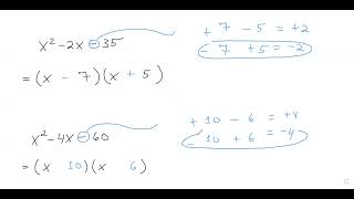 Factoring Trinomials  Many Examples [upl. by Serica]