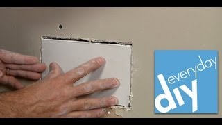 How to Repair Drywall  Buildipedia DIY [upl. by Sayers274]