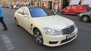 MercedesBenz S63 AMG TAXI  Exclusive Taxi in Munich [upl. by Hillari]