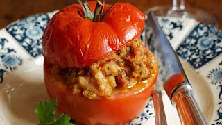 Recette  Tomates farcies au Thermomix [upl. by Iahc]