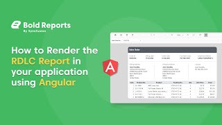 How to Render an RDLC Report in Your Application Using Angular [upl. by Fransen]