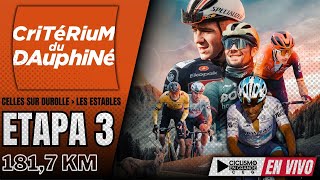 🔴EN VIVO 🚵‍♂️ CRÍTERIUM DU DAUPHINÉ🔺ETAPA 3  1817 KM🏆🚵‍♂️ [upl. by Luhe208]