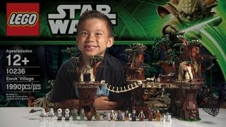 EWOK VILLAGE  LEGO Star Wars Set 10236 Timelapse Unboxing amp Review [upl. by Blanche951]