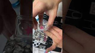 How to stamp flower nail art over dip powder for beginners nailtutorial diynails nailart dip [upl. by Shoemaker484]