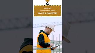 What do Project Engineers do youtubeshorts business constructionmanagement [upl. by Frum]