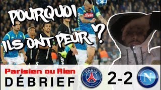 Debrief Sabri PSG Vs Naples 22 😡 [upl. by Heurlin]