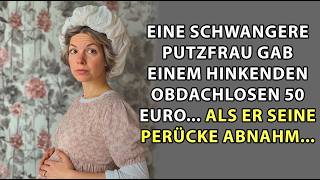 Die überraschende Wendung Schwangere Putzfrau hilft Obdachlosem [upl. by Arretak]