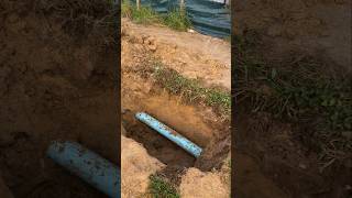 Water lines exposed and verified through LevelA Potholing [upl. by Jacy]