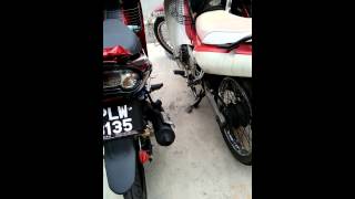 Yamaha 125zr carb rxz setting highway [upl. by Gad752]