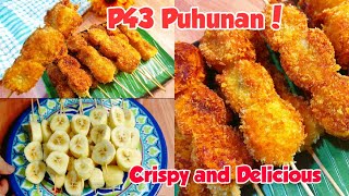 SAGING NA SABA WAG LANG BASTA IPRITO GAWIN PATOK NA NEGOSYO CRISPY CRUNCHY BANANA RECIPE [upl. by Lotty118]