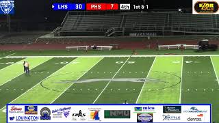 Lovington Football at Portales [upl. by Atimed329]