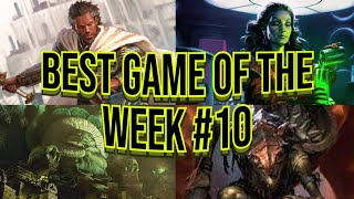 Best Game of the Week 10 Aragorn vs The Rani vs Zada vs The Mycotyrant playEDH discord low [upl. by Alburga]