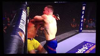 Colby Covington vs Rafael Dos Anjos HIGHLIGHTS [upl. by Ilahsiav952]