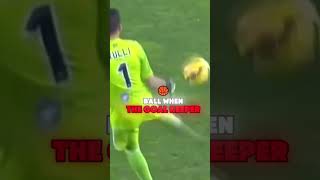 IS TAKING THE BALL FROM GOALKEEPERS A FOUL 😱🤯 football footballshorts edit [upl. by Ydnik792]