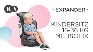 EXPANDERKindersitz 1536 von Kinderkraft  ISOFIX [upl. by Ignatius]