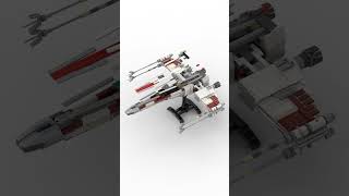 Lego 10240 Red Five Xwing Starfighter shorts lego music rock travel lyrics tdbricks starwar [upl. by Meijer468]