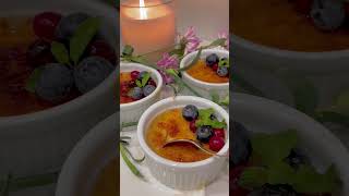 ASMR crème brûlée [upl. by Hamnet]