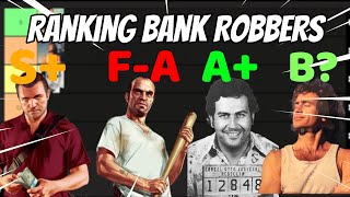 Ranking the Most Notorious Bank Robbers of All Time [upl. by Ladew]